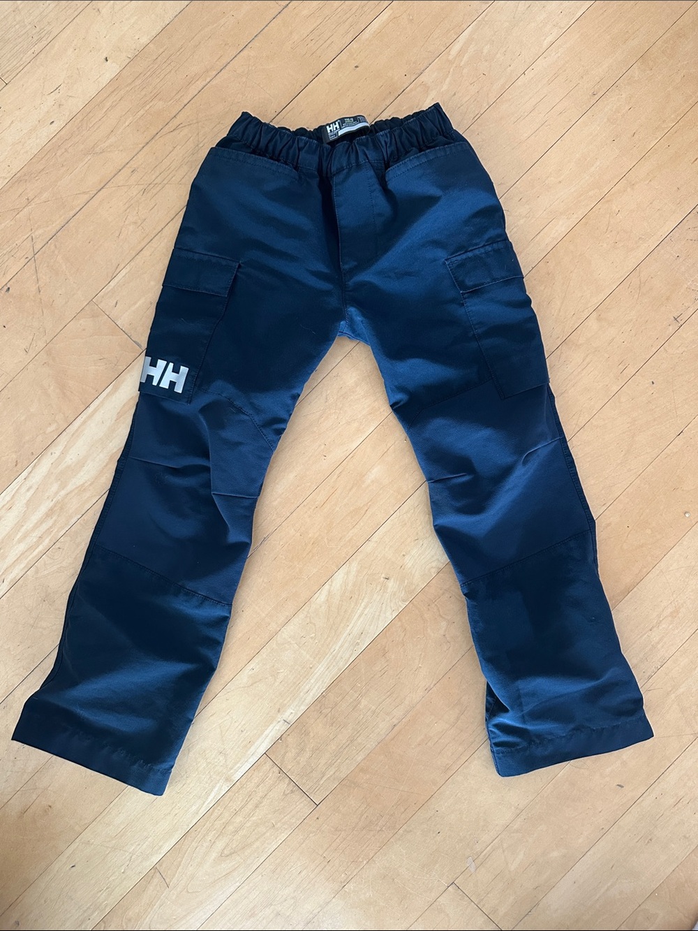 Helly Hansen durable Kids hiking Cargo Pants with reflective HH Logo